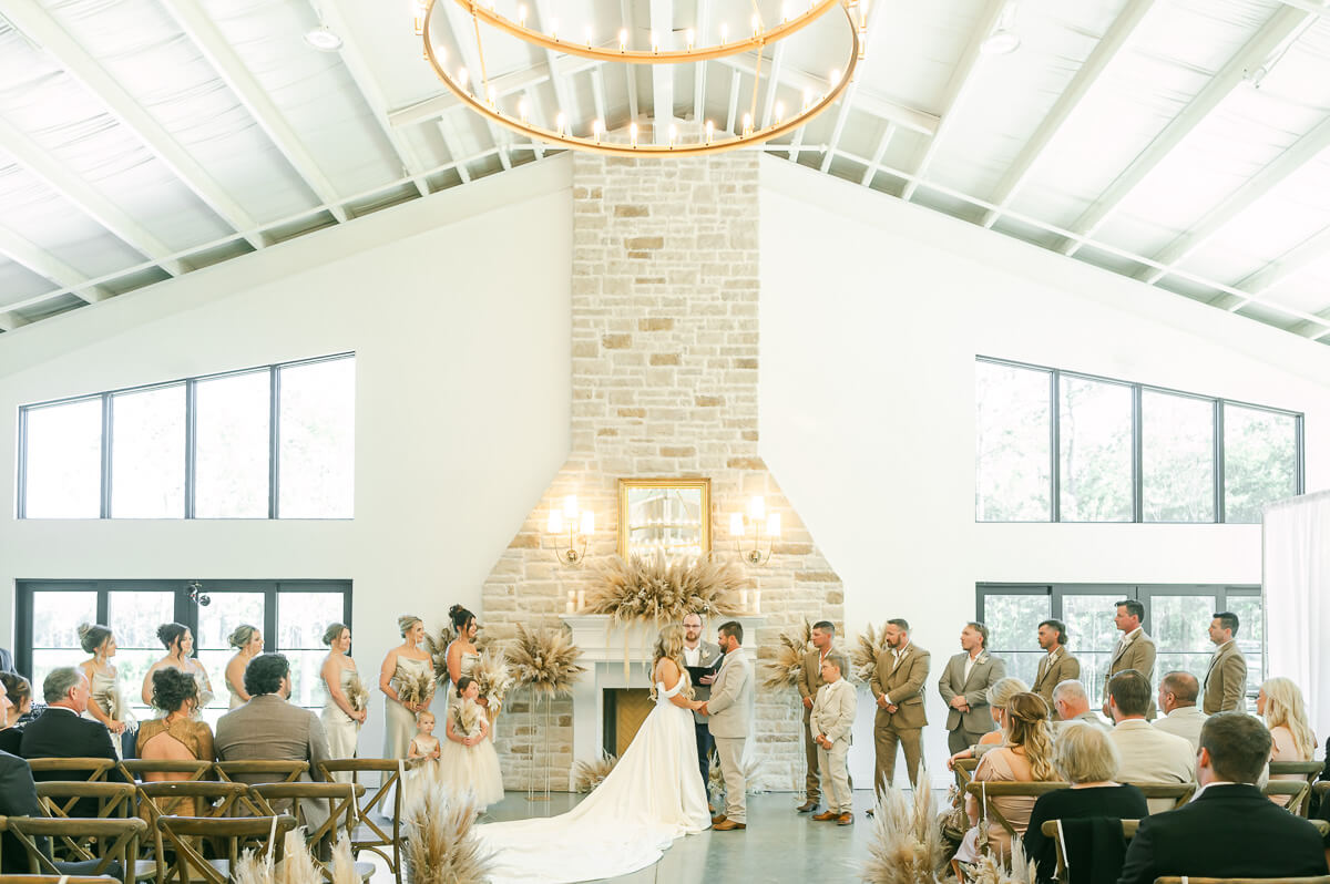 Magnolia Grove wedding venue indoor ceremony 
