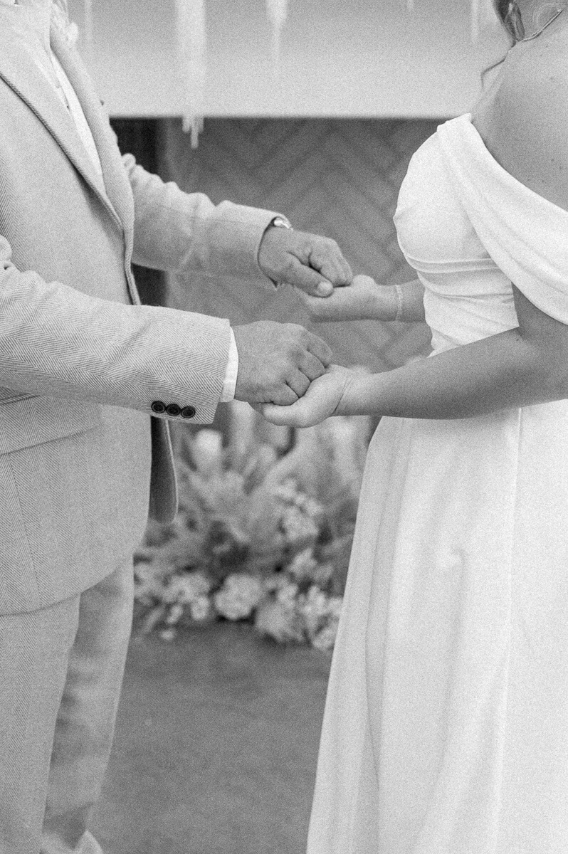 first look at wedding in Anahuac, Tx