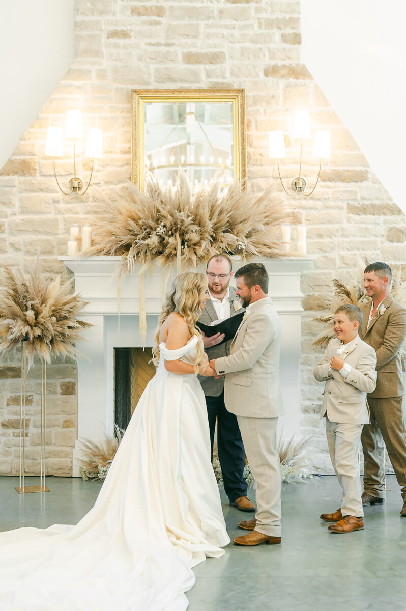 magnolia grove wedding venue ceremony indoors