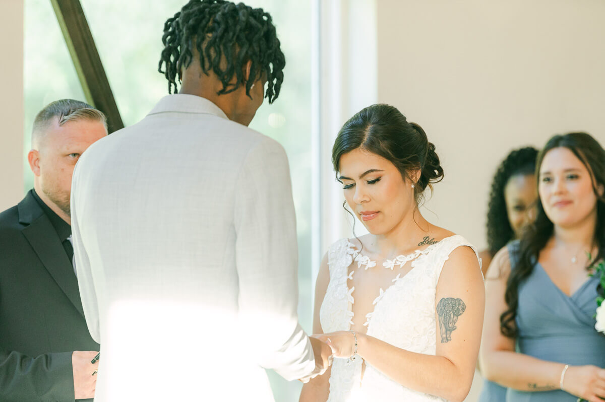 ceremony at magnolia meadows 