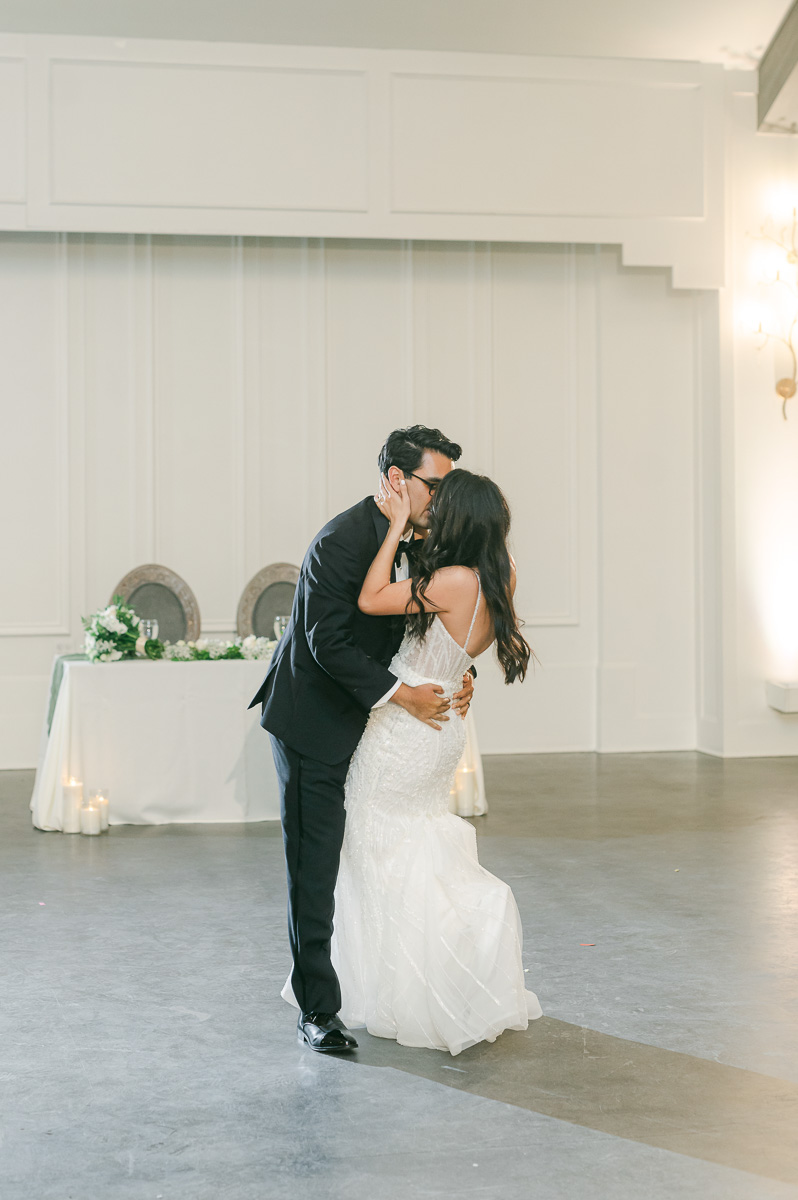 first dance at The Peach Orchard in Houston