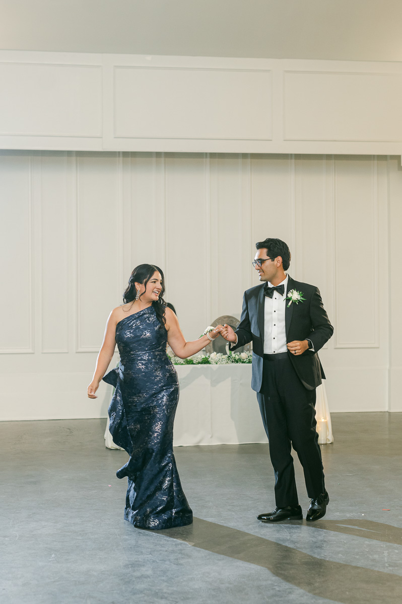 mother and son dance at wedding in Houston