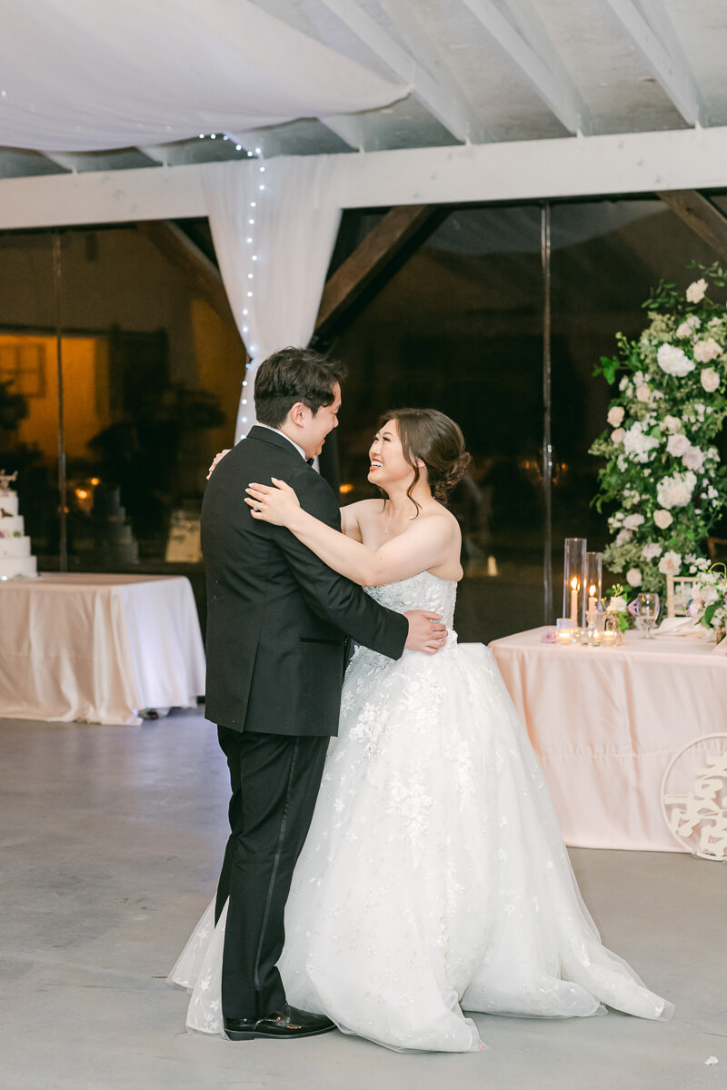 cross key acres wedding reception photography 