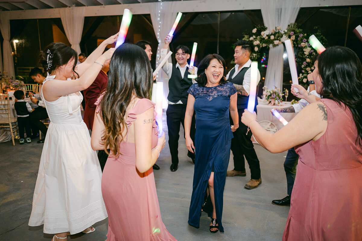 cross key acres wedding reception photography 