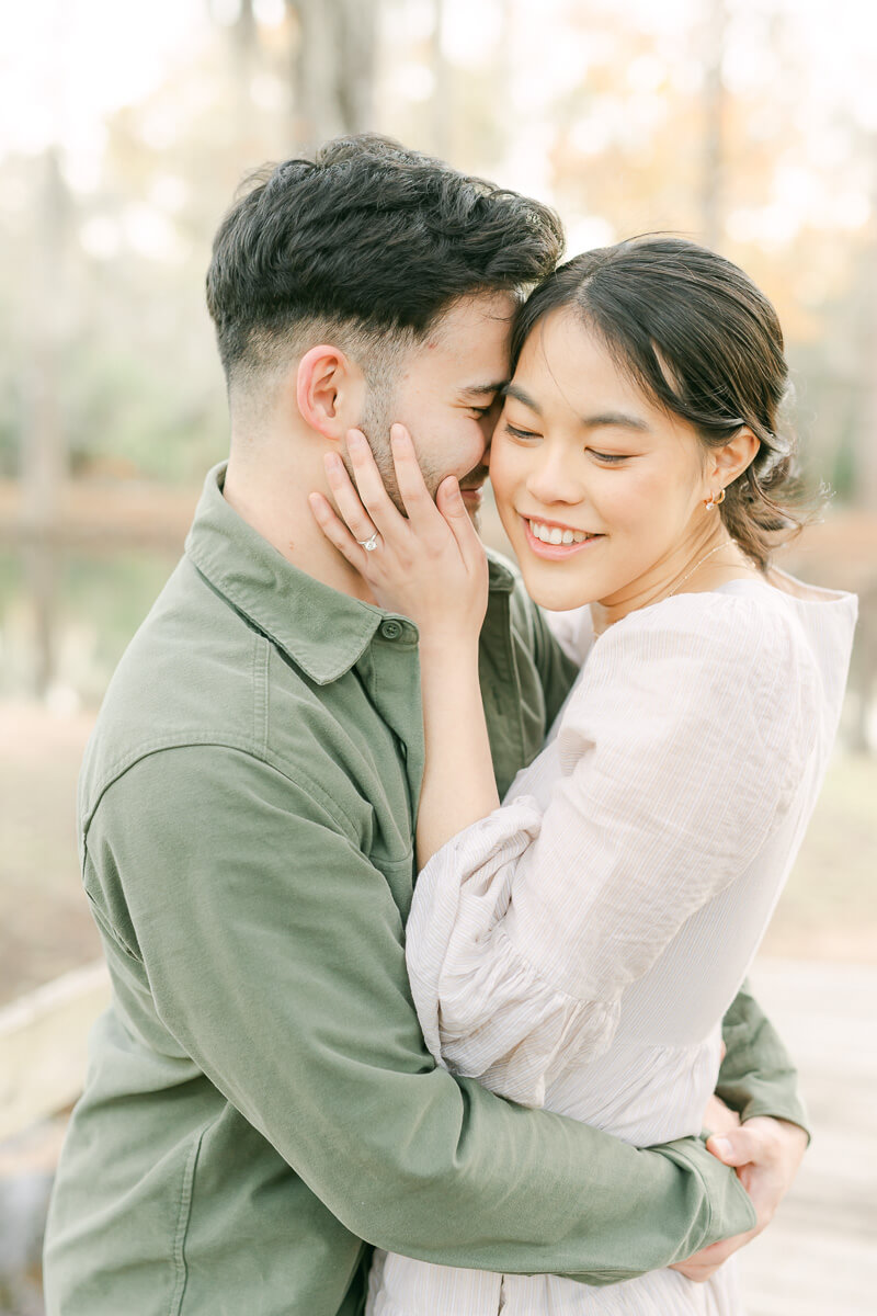 spanish moss engagement session texas