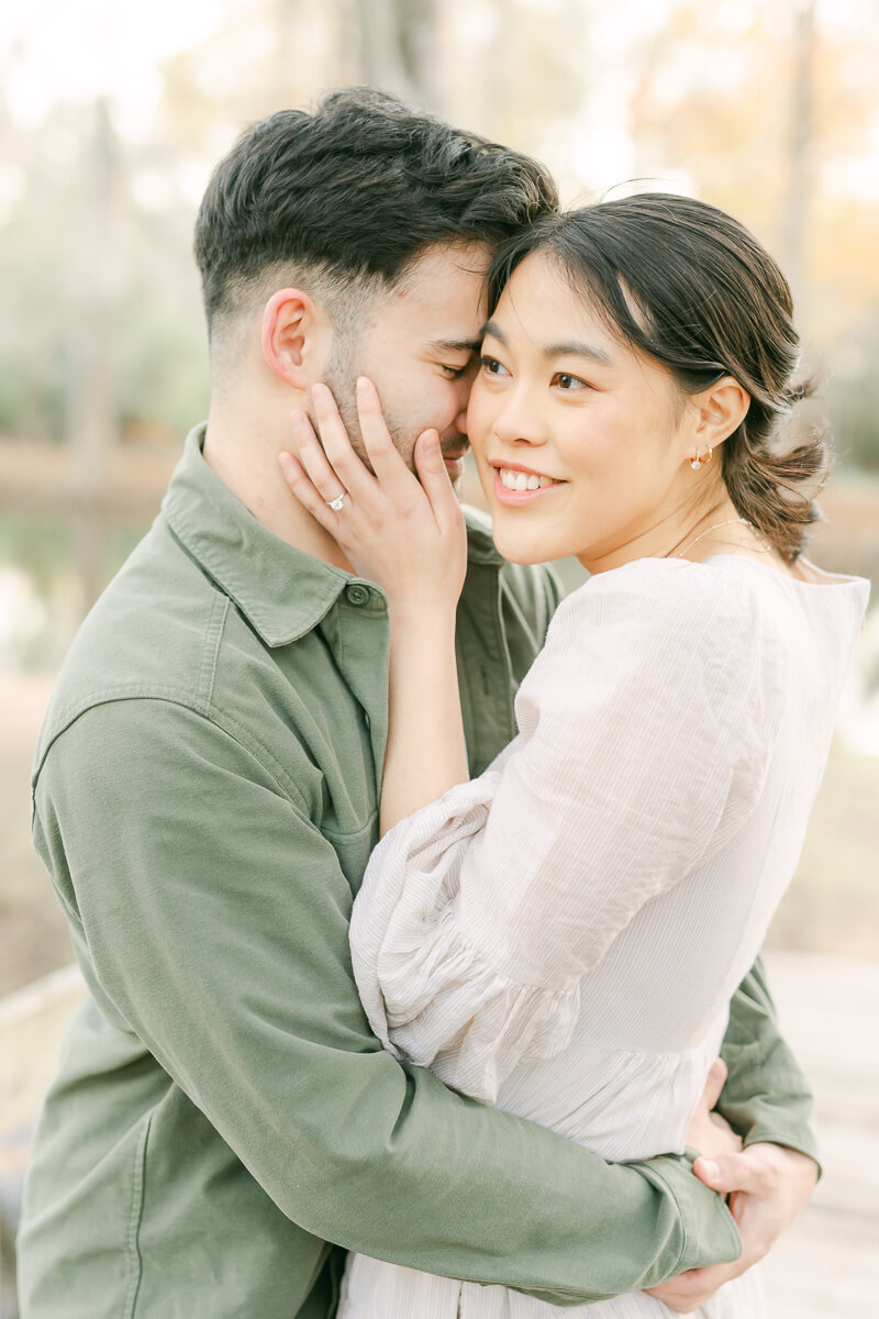 spanish moss engagement session