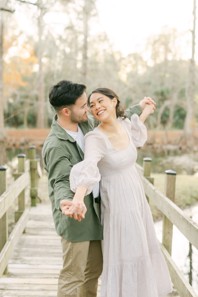 spanish moss engagement session