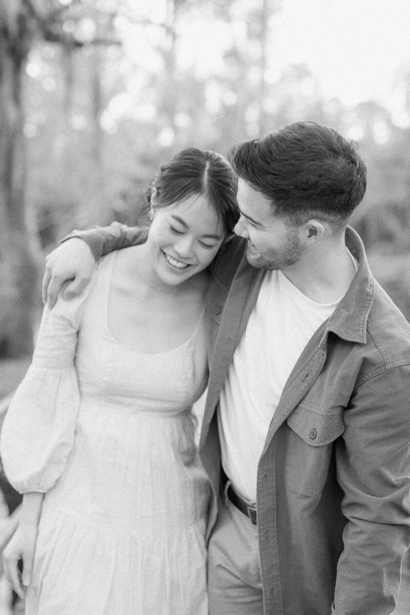 spanish moss engagement session