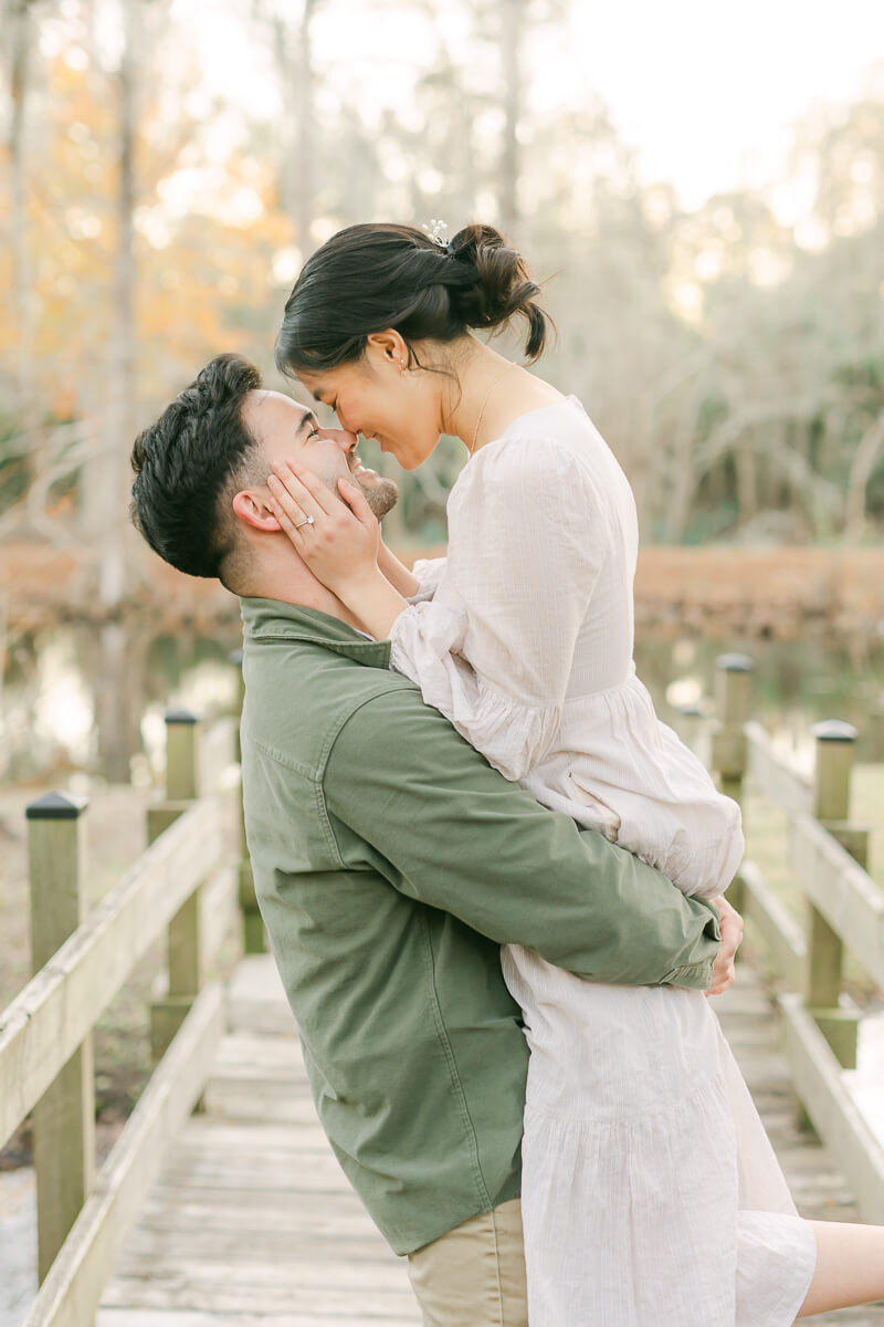 spanish moss engagement session