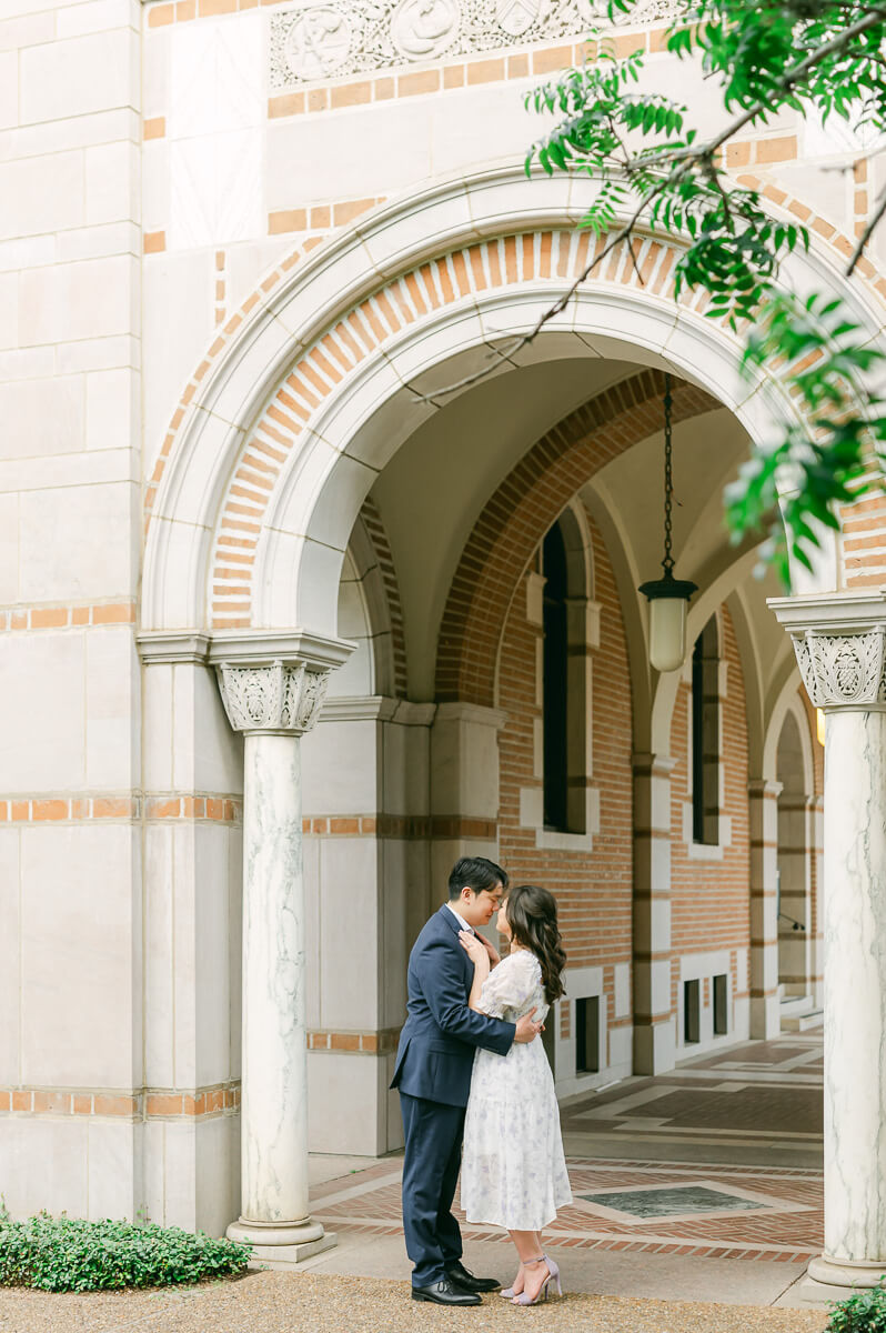 romantic engagement session in Houston, Texas