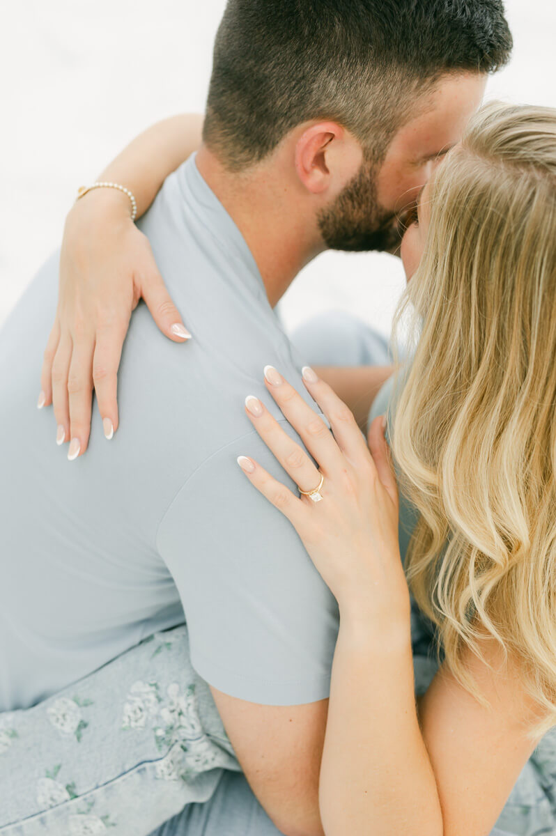 engagement photography session at the oak atelier in houston texas