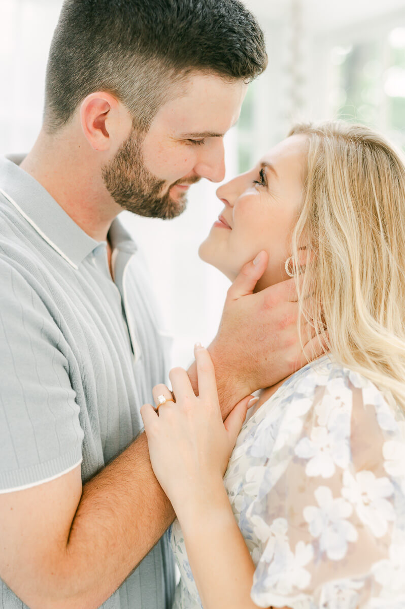 the oak atelier engagement session 