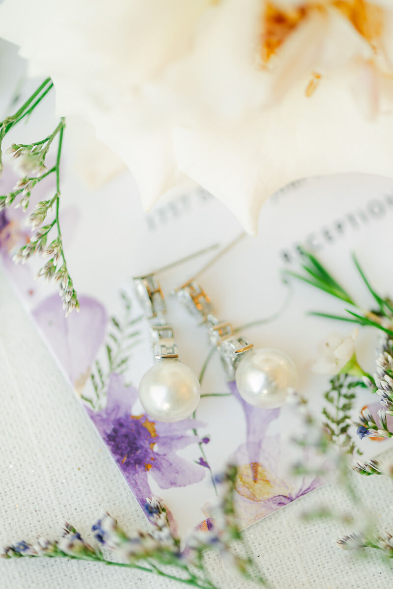 bridal details by Houston wedding photographer Eric & Jenn Photography