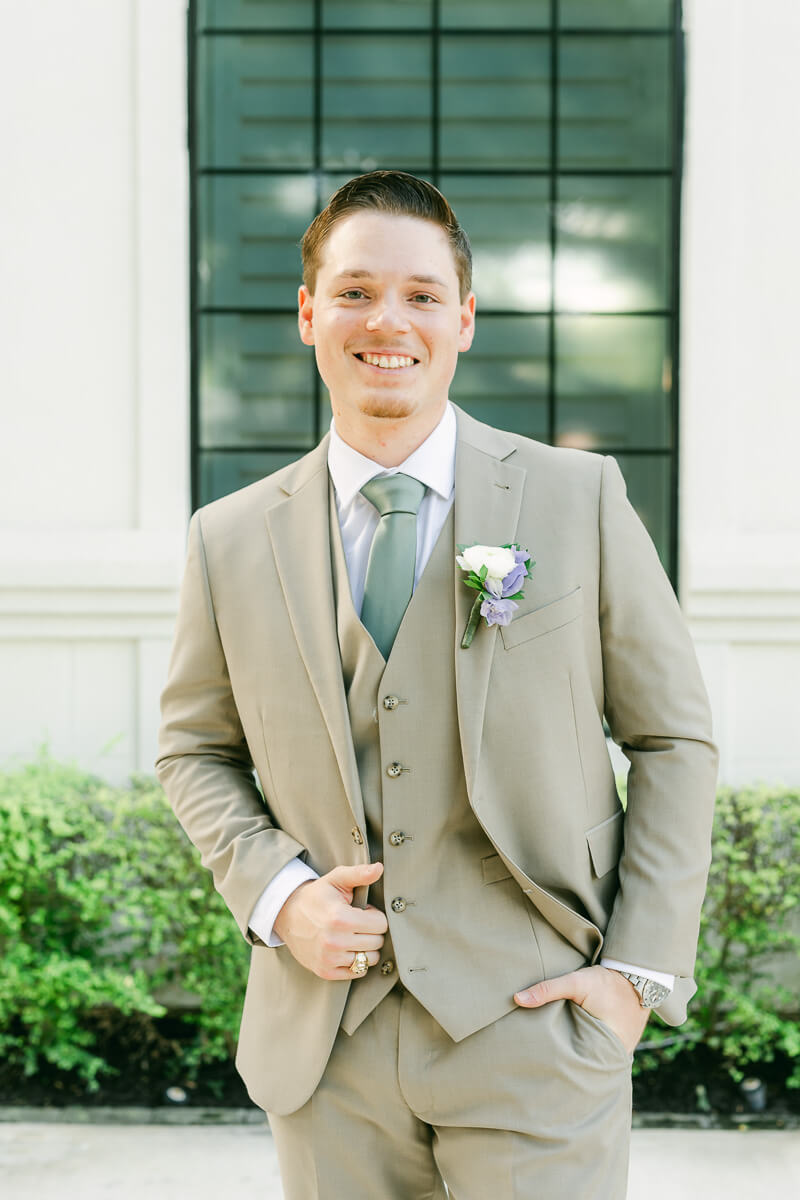 groomsmen at houston texas wedding