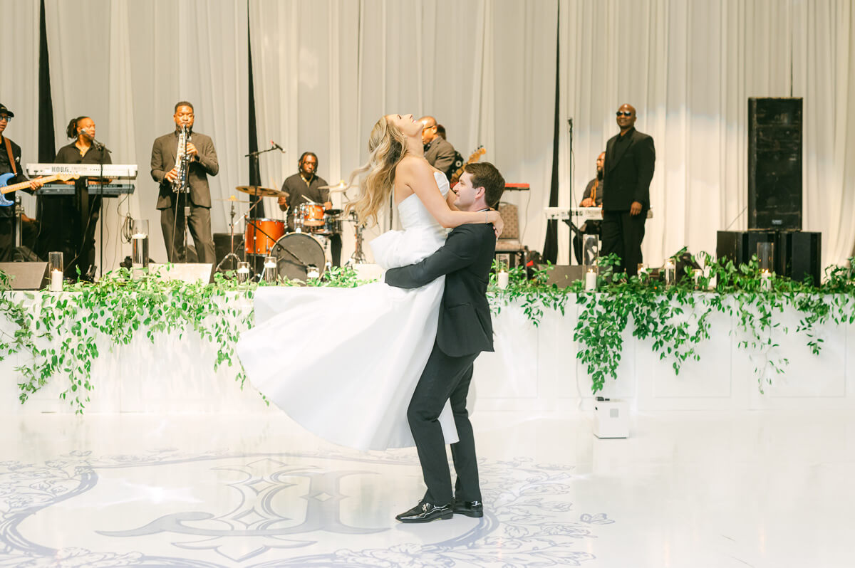 first dance at the event centre in beaumont 