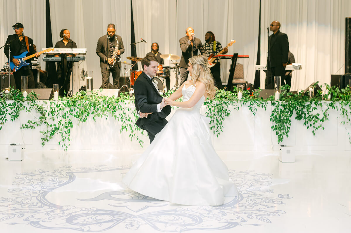 first dance at the event centre in beaumont 