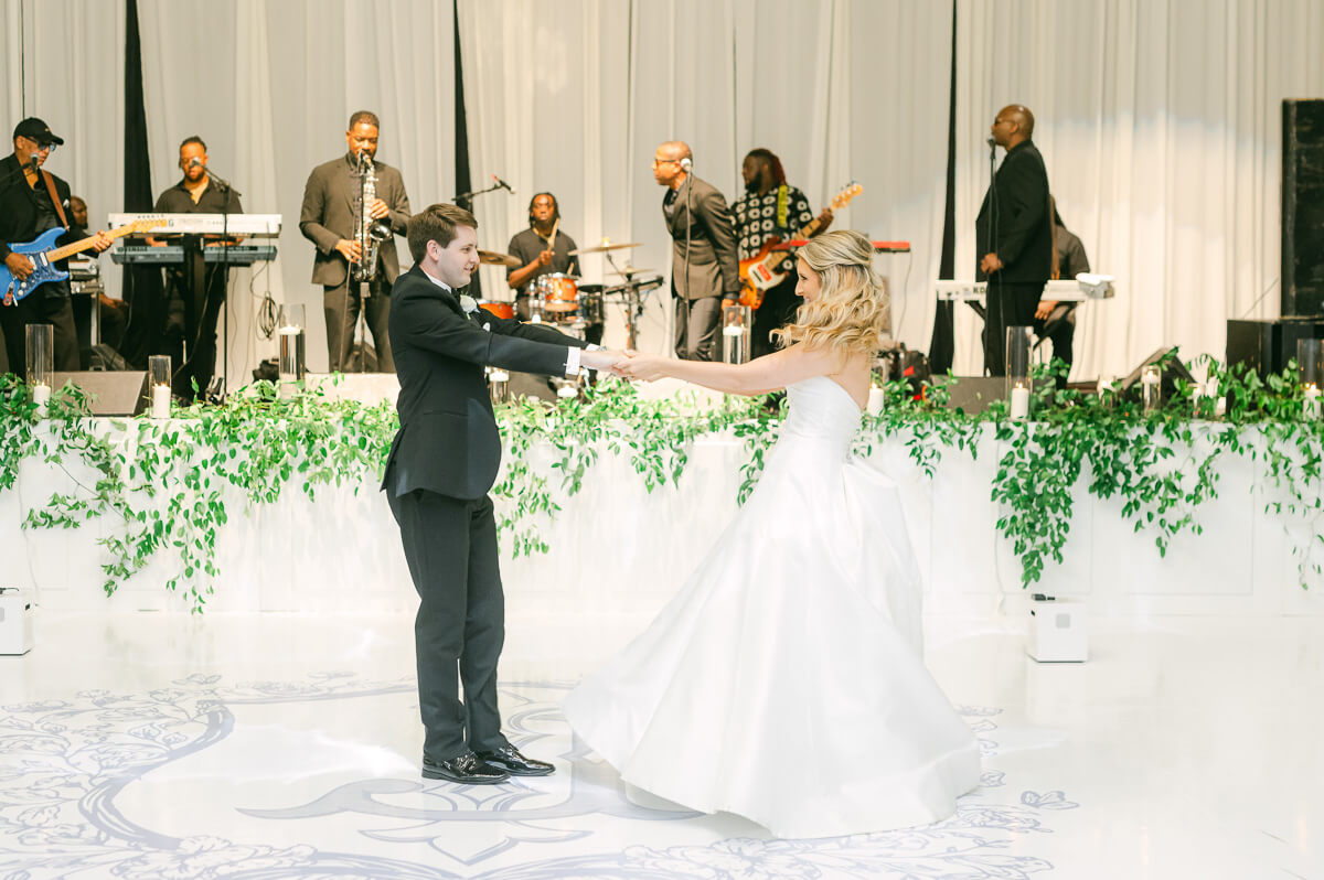 first dance at the event centre in beaumont 