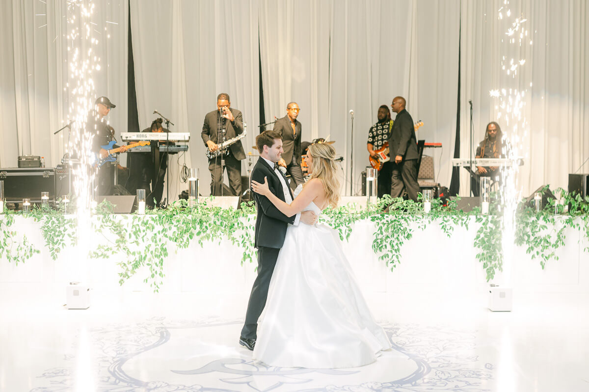 first dance at the event centre in beaumont 