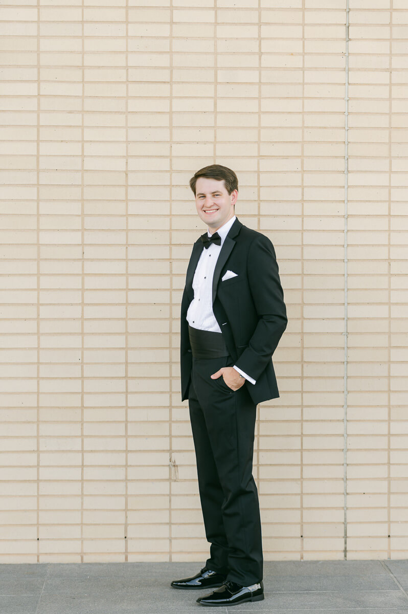 groom at the event centre in beaumont 