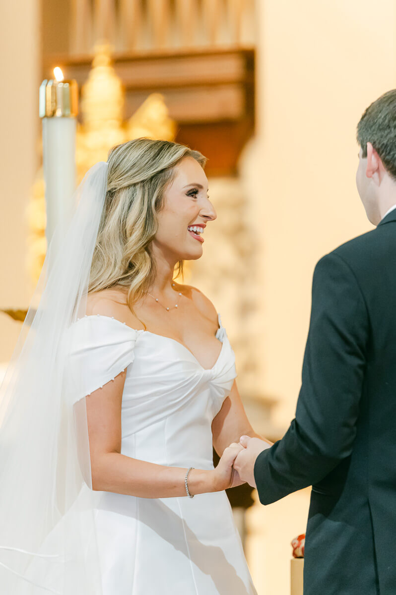 wedding ceremony at St. Anthony Cathedral Basilica 