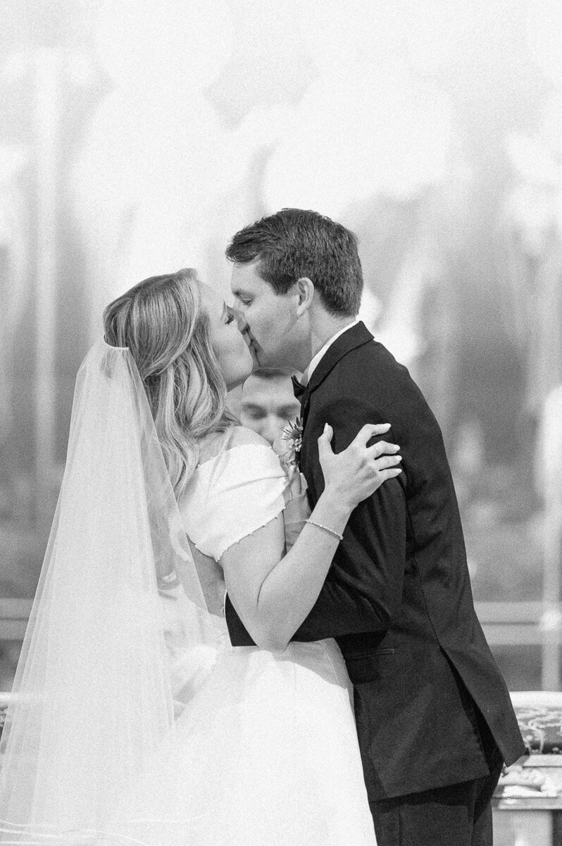 wedding ceremony at St. Anthony Cathedral Basilica 