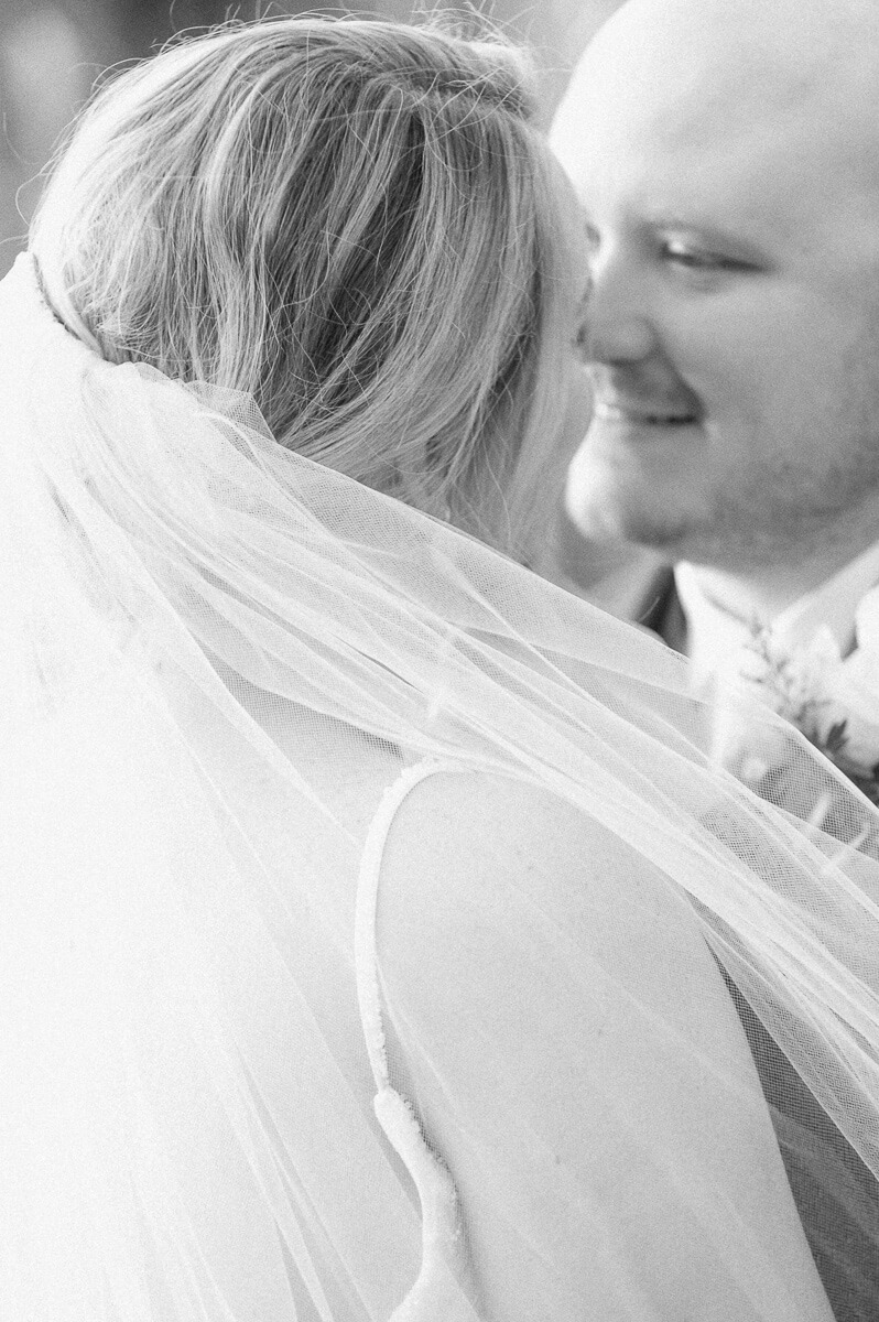 bride and groom posing for houston wedding photographer