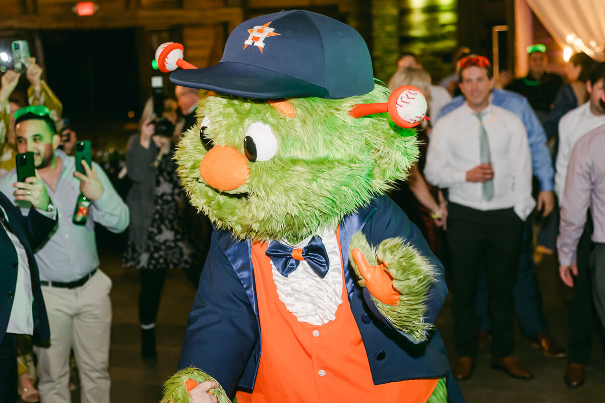 astros orbit at wedding