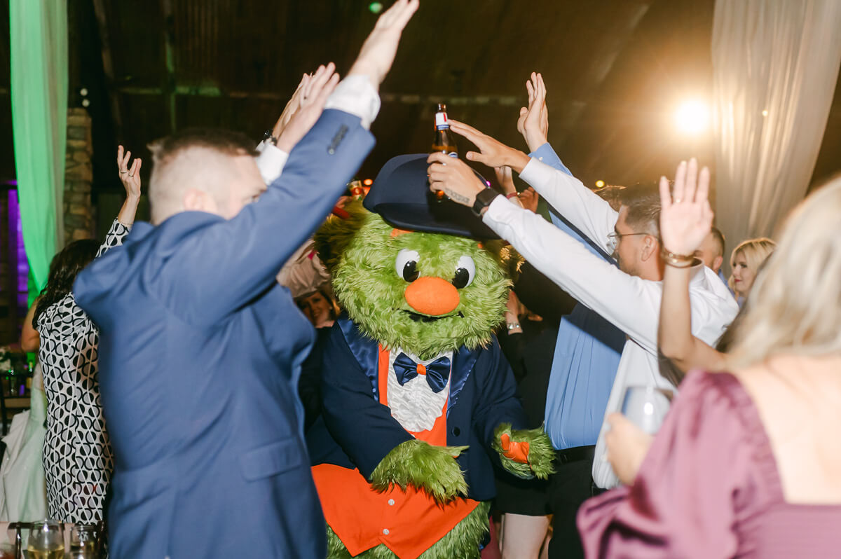 astros orbit at wedding