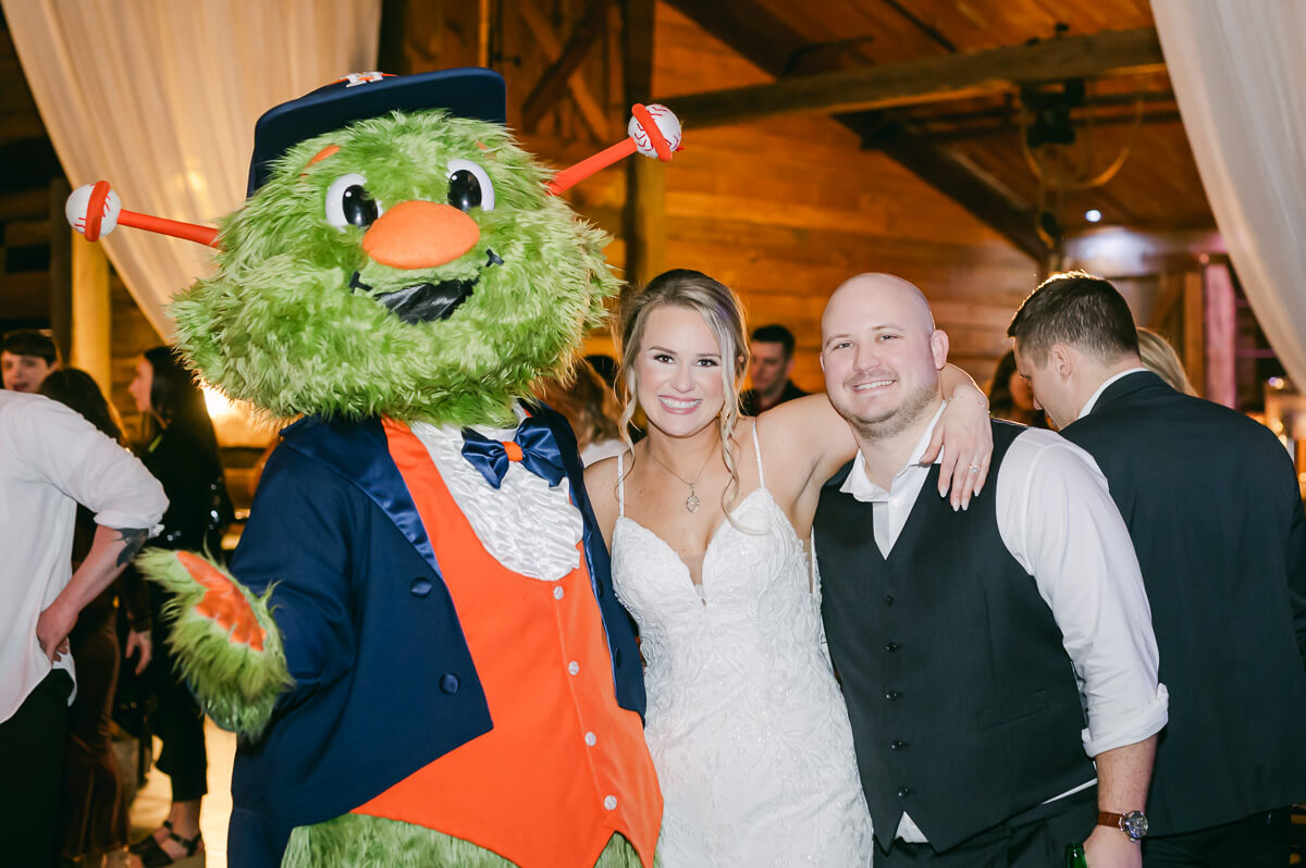 astros orbit at wedding