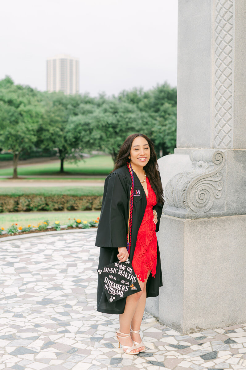 senior session at Hermann Park