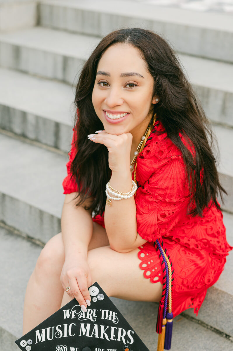 senior session at Hermann Park