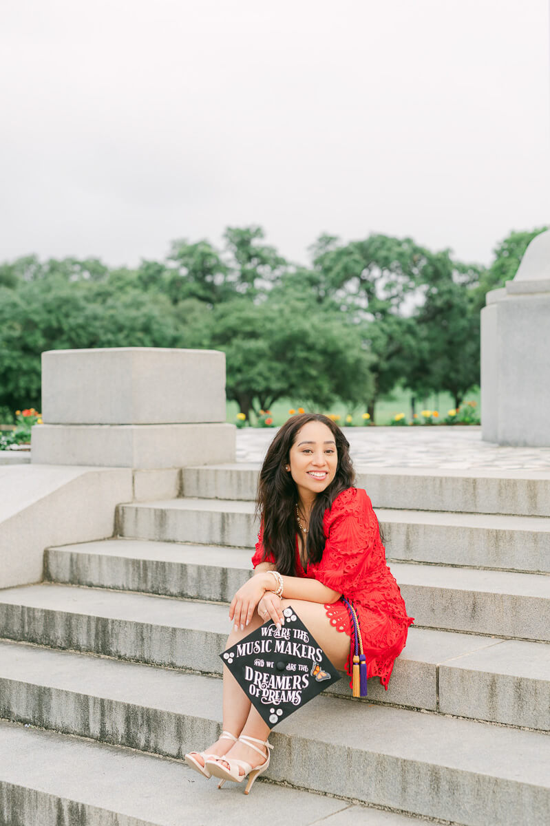 senior session at Hermann Park