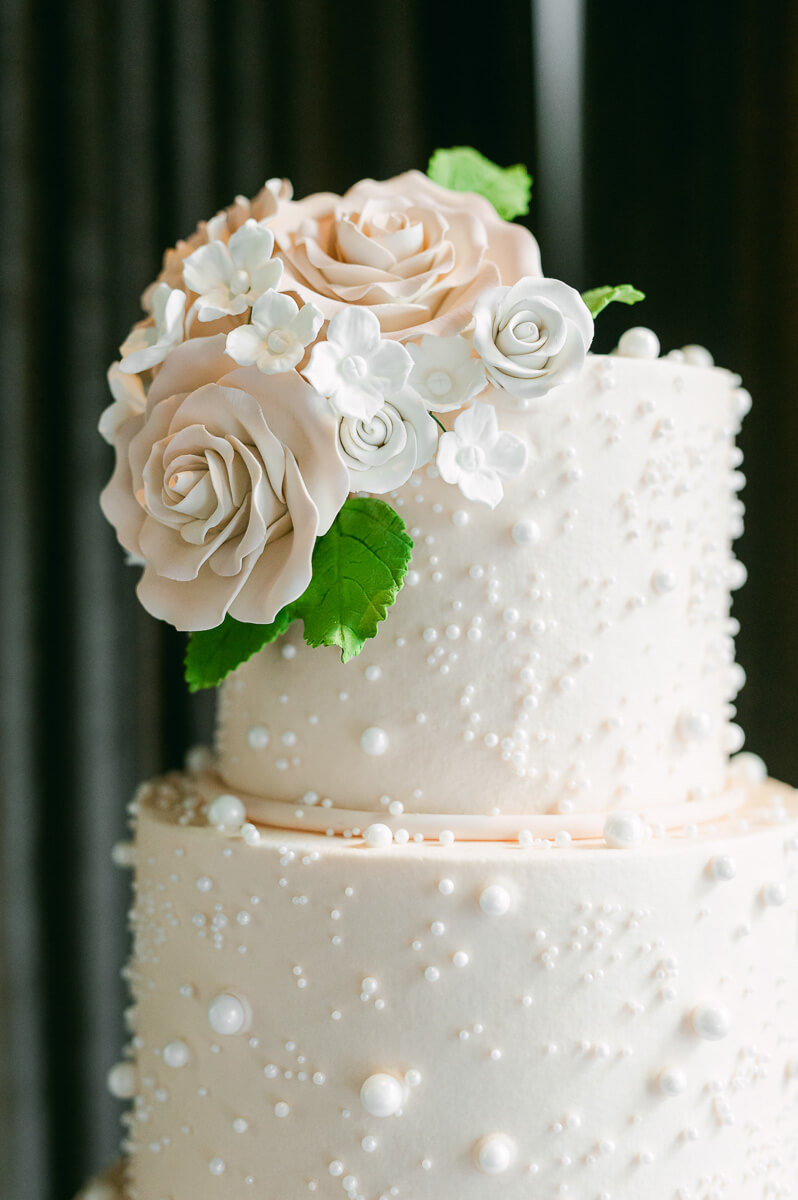 intimate wedding reception at Mastro’s Steakhouse 