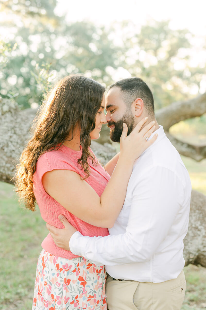 engagement session by houston wedding photographer