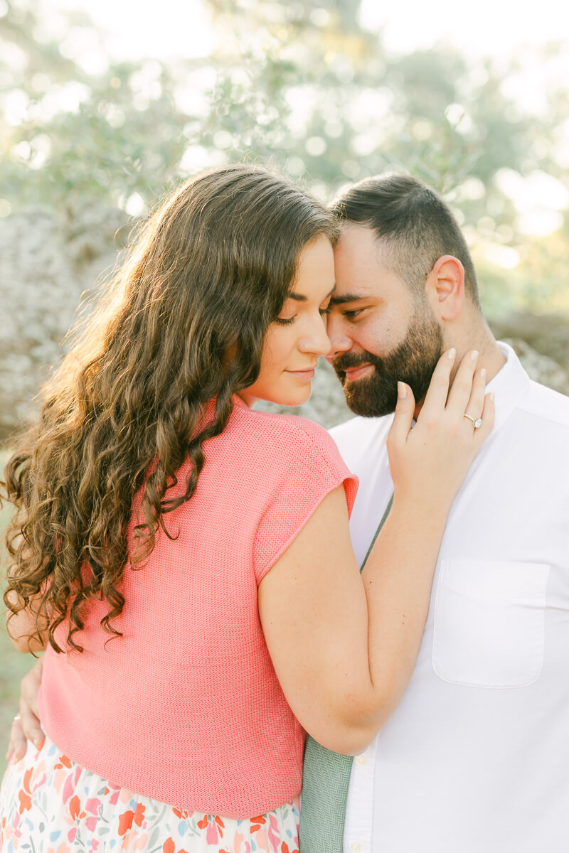 engagement session by houston wedding photographer