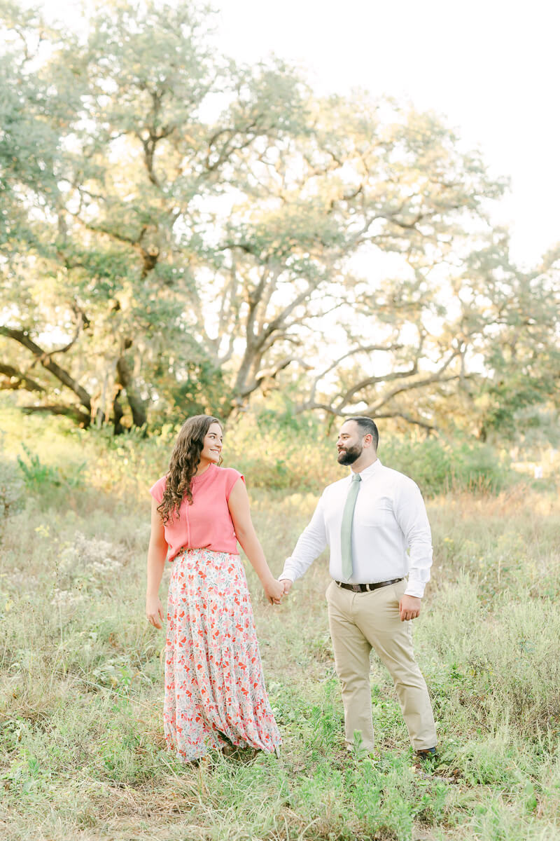 engagement session at brazos bend by houston wedding photographer 