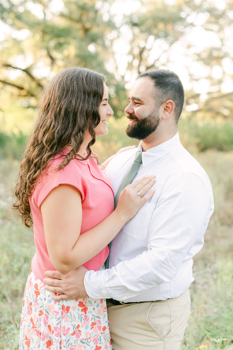 engagement session at brazos bend by houston wedding photographer 