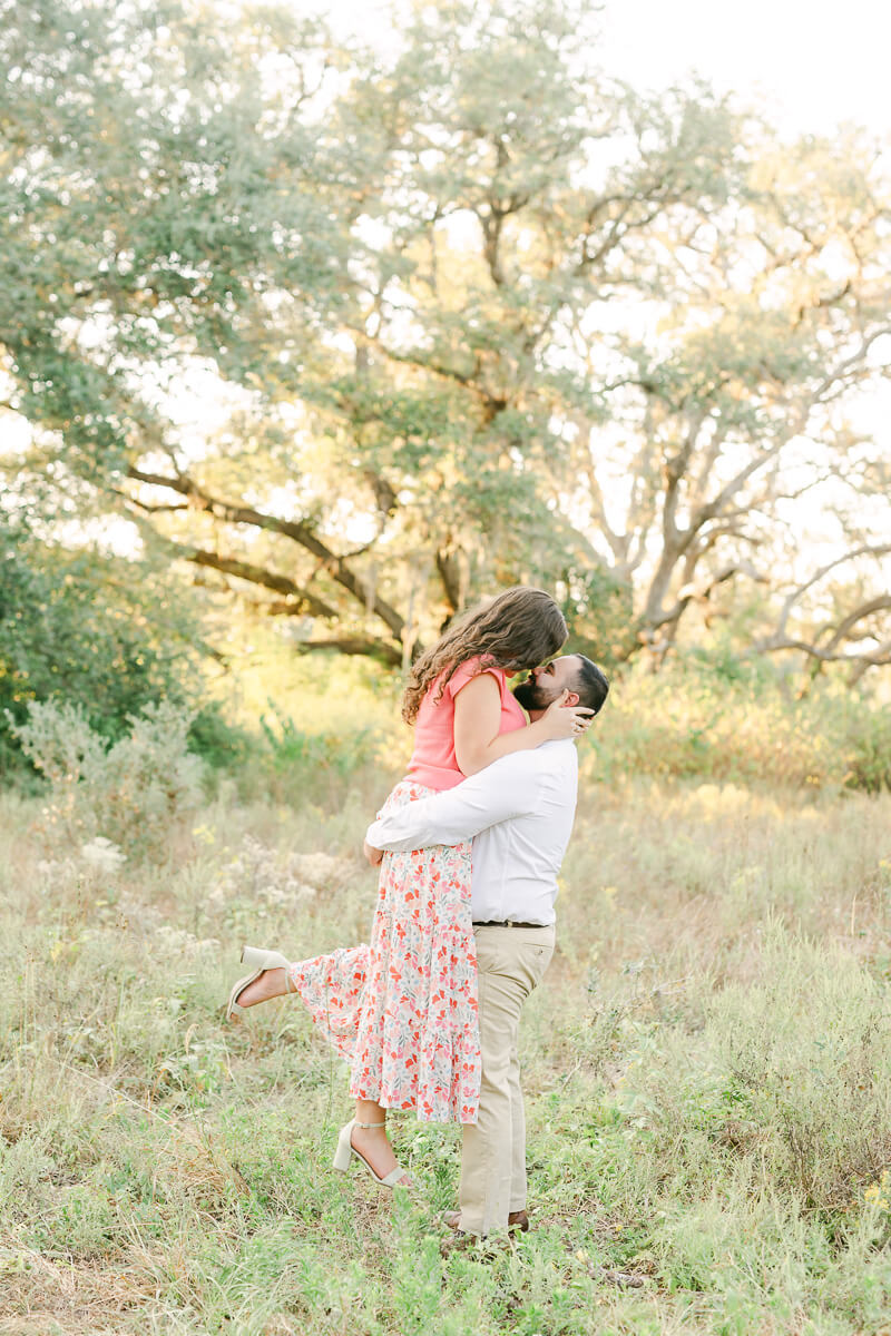 engagement session at brazos bend by houston wedding photographer 