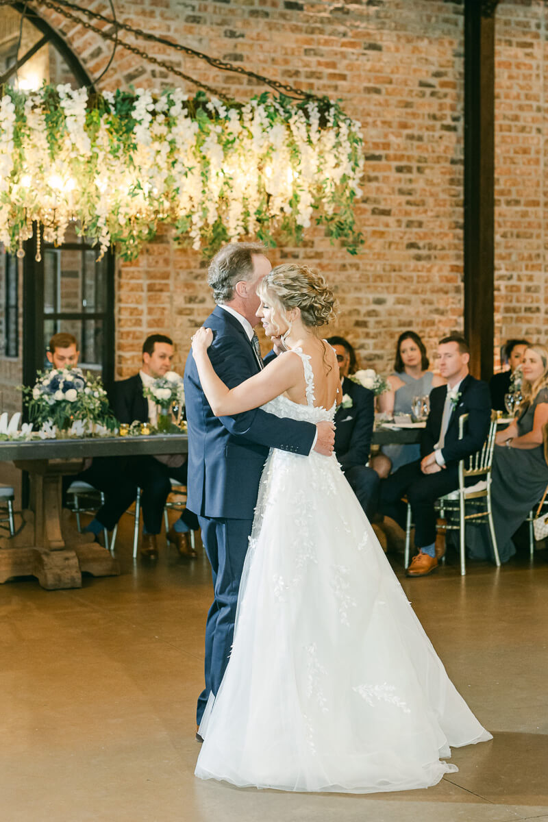 father daughter dance photographed by Montgomery wedding photographer 