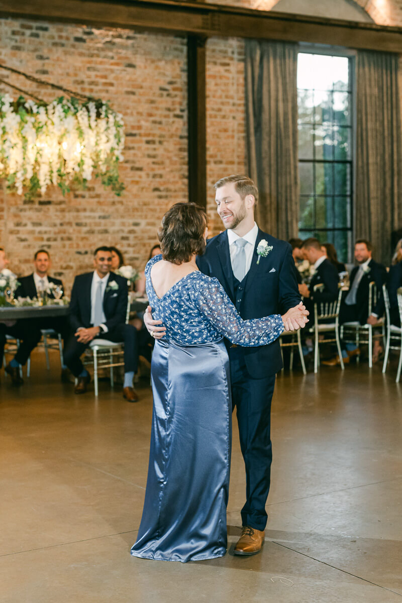 mother son dance photographed by Montgomery wedding photographer 