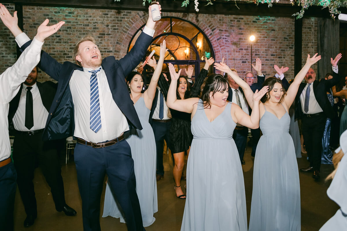 Iron Manor wedding reception in Montgomery, Texas