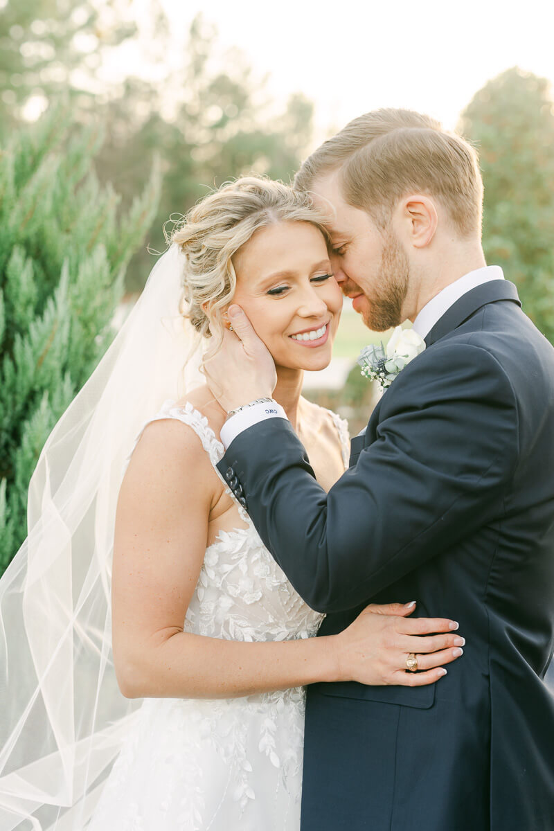 romantic wedding photography by Houston wedding photographer