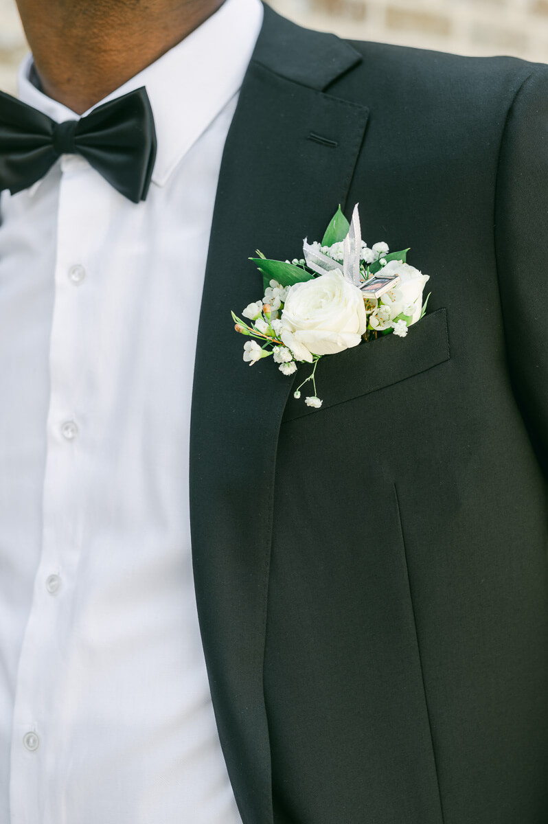 groom posing for Montgomery, Tx wedding photographer 