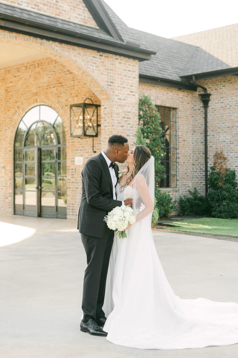 bride and groom at their Iron Manor Wedding