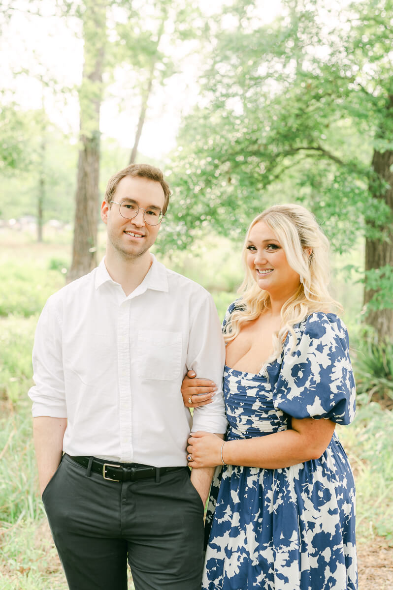 engagement session in Houston, Texas