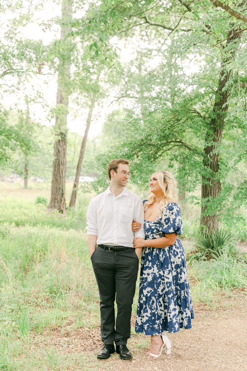 engagement session in Houston, Texas
