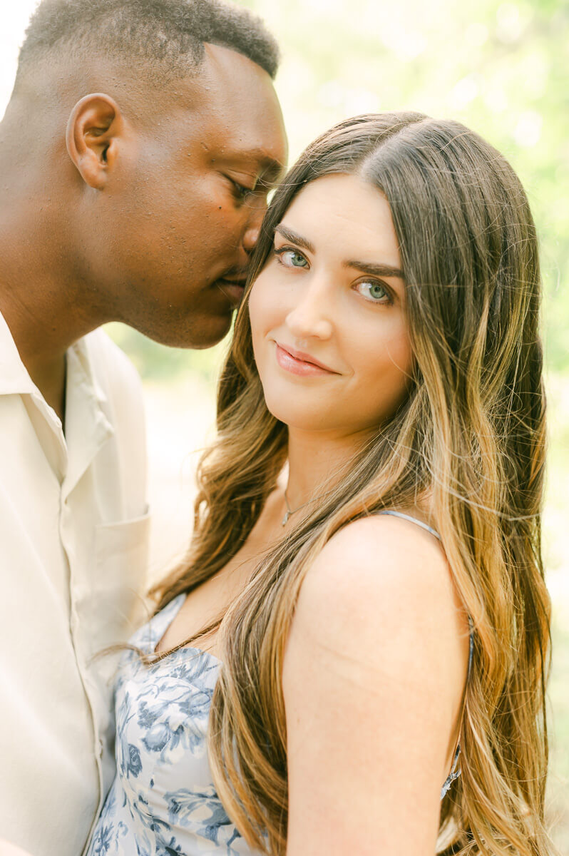Memorial Park engagement session by Houston wedding photographer