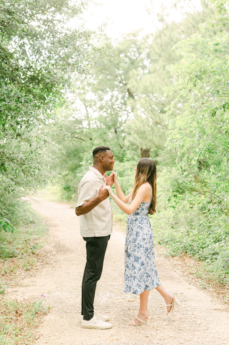Houston engagement session by wedding photographer Eric & Jenn Photography
