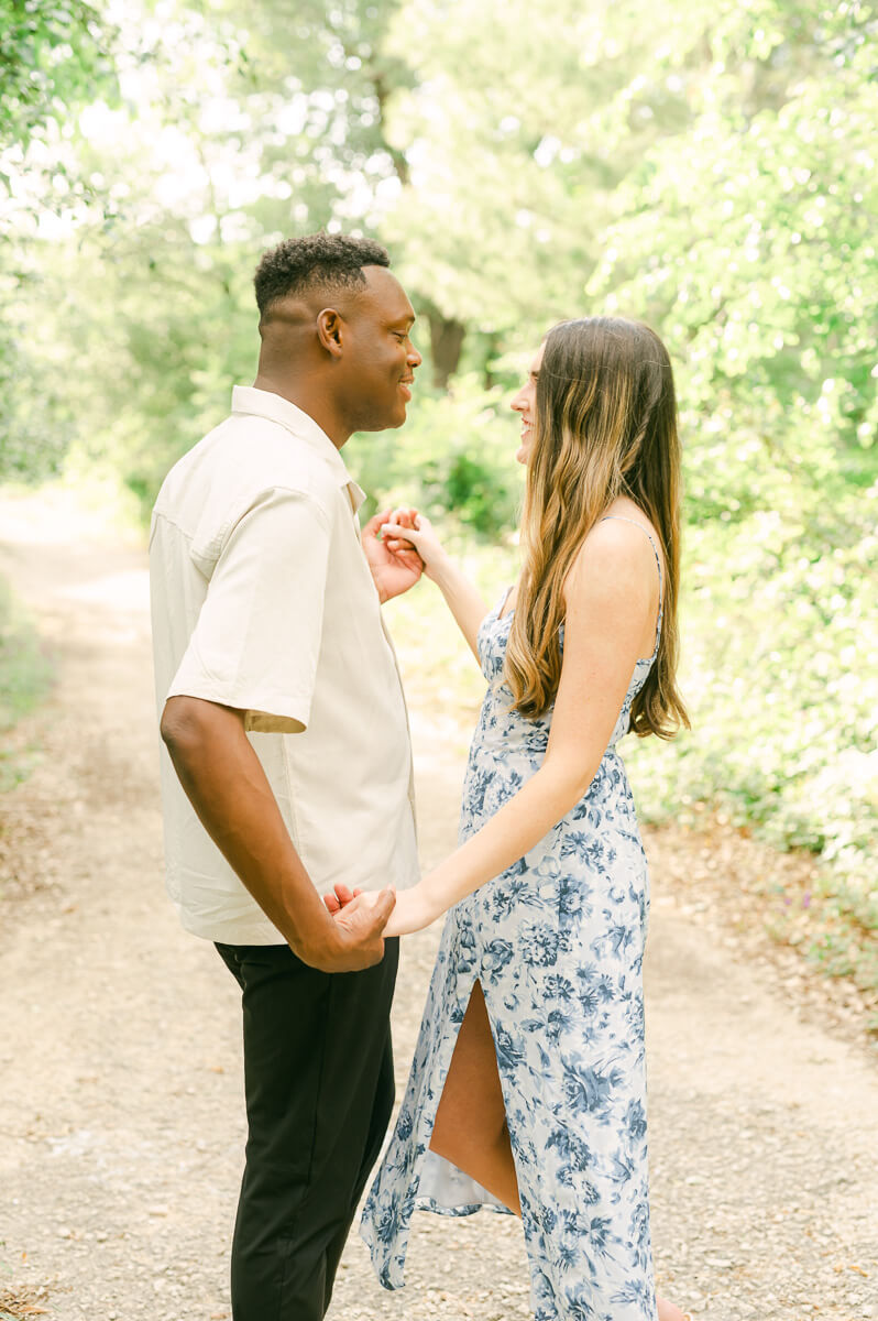 Houston engagement session by wedding photographer Eric & Jenn Photography