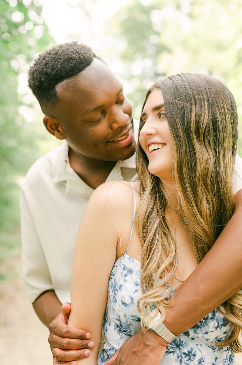 Houston engagement session by wedding photographer Eric & Jenn Photography